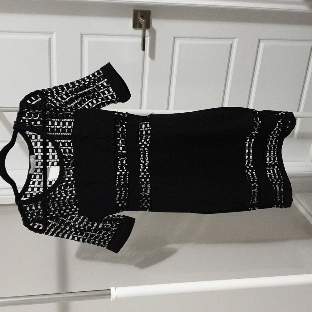 Little black midi dress